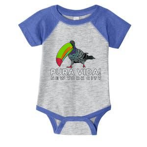 Pigeon Disguised As Toucan Pura Vida! New York City Infant Baby Jersey Bodysuit