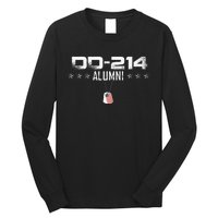 Patriotic DD214 Alumni Dogtag T Military Long Sleeve Shirt