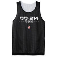 Patriotic DD214 Alumni Dogtag T Military Mesh Reversible Basketball Jersey Tank