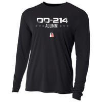 Patriotic DD214 Alumni Dogtag T Military Cooling Performance Long Sleeve Crew