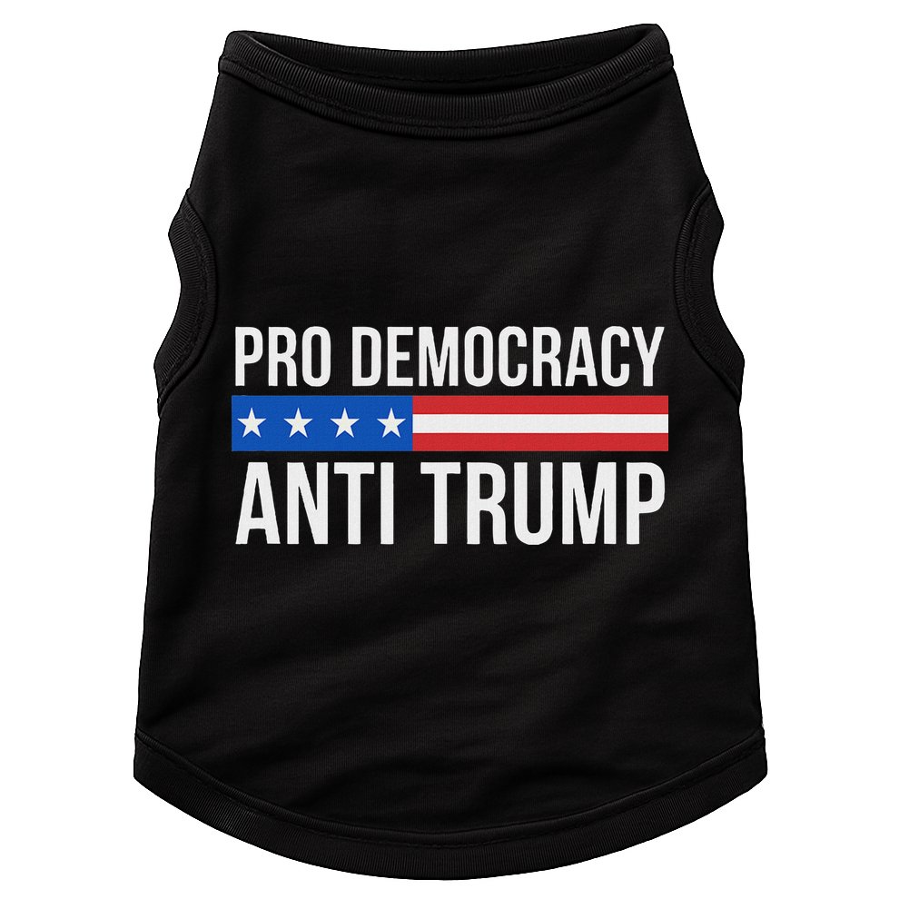 Pro Democracy Anti Trump Doggie Tank