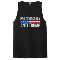 Pro Democracy Anti Trump PosiCharge Competitor Tank