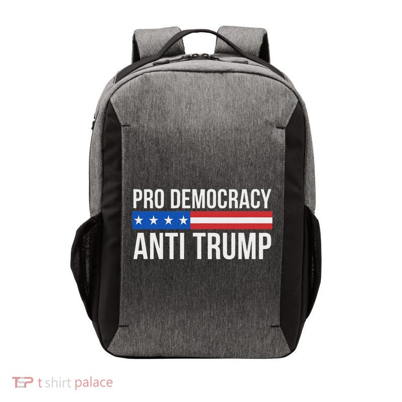 Pro Democracy Anti Trump Vector Backpack