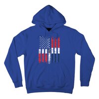 Proud Dominican American Flag Dominican Republic Usa Funny Gift Hoodie