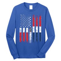 Proud Dominican American Flag Dominican Republic Usa Funny Gift Long Sleeve Shirt