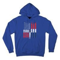 Proud Dominican American Flag Dominican Republic Usa Funny Gift Tall Hoodie