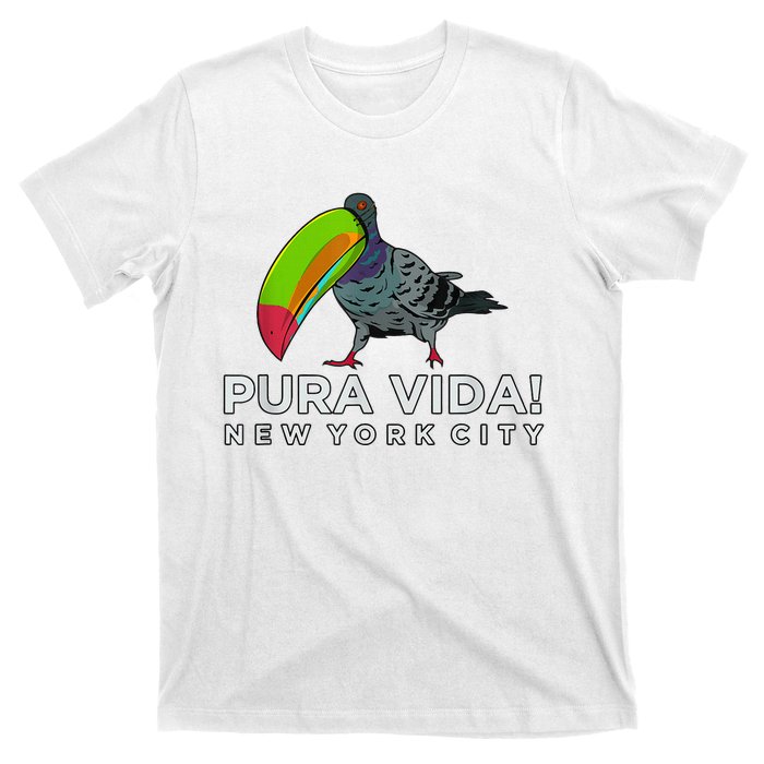 Pigeon Disguised As Toucan Pura Vida! New York City T-Shirt