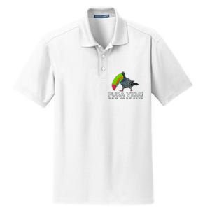 Pigeon Disguised As Toucan Pura Vida! New York City Dry Zone Grid Polo