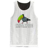 Pigeon Disguised As Toucan Pura Vida! New York City Mesh Reversible Basketball Jersey Tank