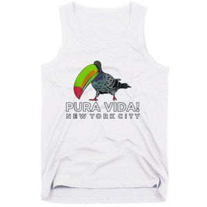 Pigeon Disguised As Toucan Pura Vida! New York City Tank Top