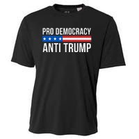 Pro Democracy Anti Trump Cooling Performance Crew T-Shirt