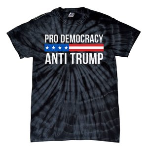 Pro Democracy Anti Trump Tie-Dye T-Shirt