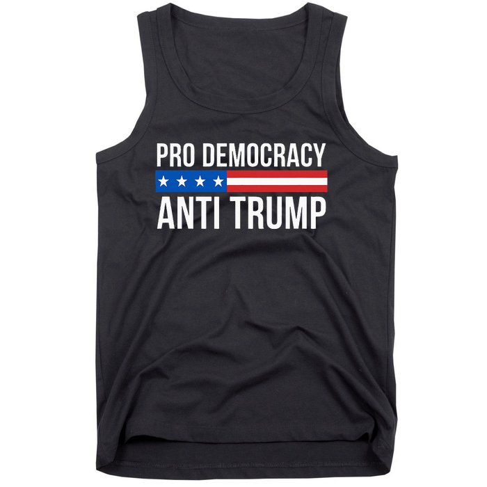 Pro Democracy Anti Trump Tank Top