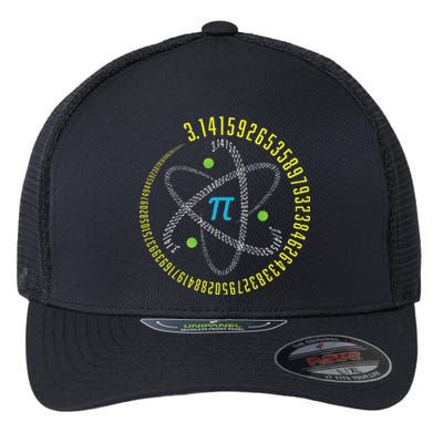 PI Day Atom PI Math Geek Science Lovers Flexfit Unipanel Trucker Cap