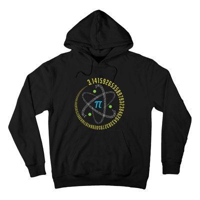 PI Day Atom PI Math Geek Science Lovers Hoodie