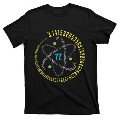 PI Day Atom PI Math Geek Science Lovers T-Shirt