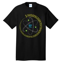 PI Day Atom PI Math Geek Science Lovers Tall T-Shirt