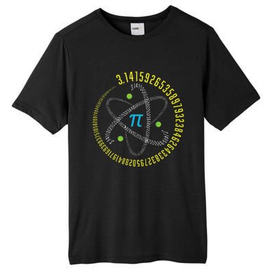 PI Day Atom PI Math Geek Science Lovers Tall Fusion ChromaSoft Performance T-Shirt