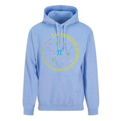 PI Day Atom PI Math Geek Science Lovers Unisex Surf Hoodie