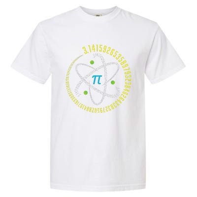 PI Day Atom PI Math Geek Science Lovers Garment-Dyed Heavyweight T-Shirt