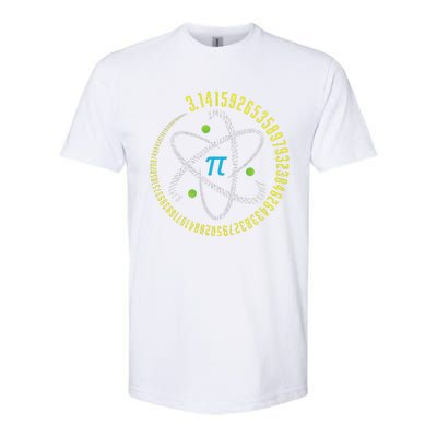 PI Day Atom PI Math Geek Science Lovers Softstyle CVC T-Shirt