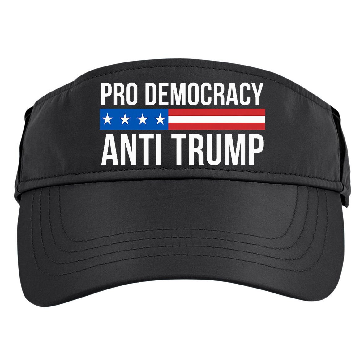 Pro Democracy Anti Trump Adult Drive Performance Visor