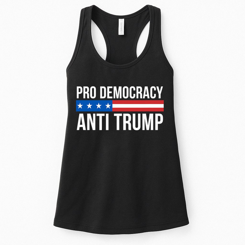 Pro Democracy Anti Trump Womens Tank Top