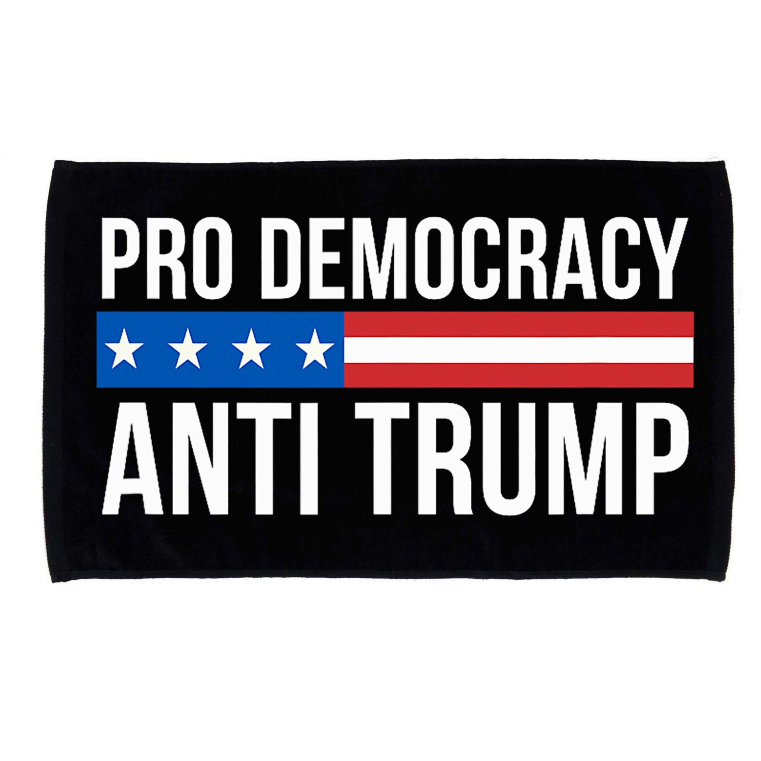 Pro Democracy Anti Trump Microfiber Hand Towel