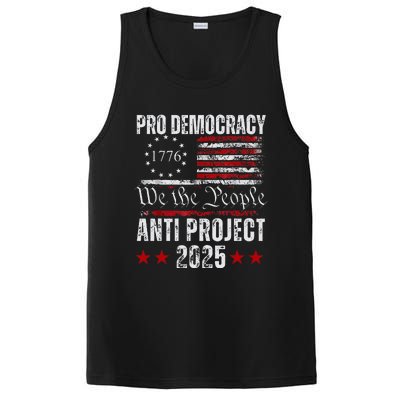 Pro Democracy Anti Project 2025 Stop Project 2025 Anti Trump PosiCharge Competitor Tank