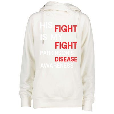 ParkinsonS Disease Awareness April Month Red Tulip Great Gift Womens Funnel Neck Pullover Hood