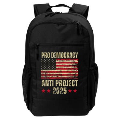 Pro Democracy Anti Project 2025 Stop Project 2025 Anti Trump Daily Commute Backpack