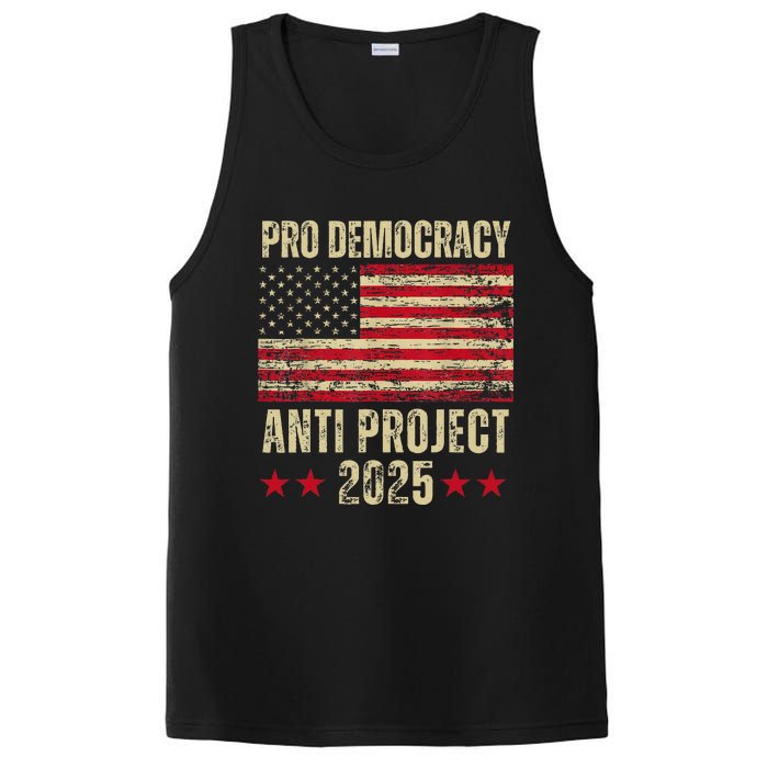 Pro Democracy Anti Project 2025 Stop Project 2025 Anti Trump PosiCharge Competitor Tank