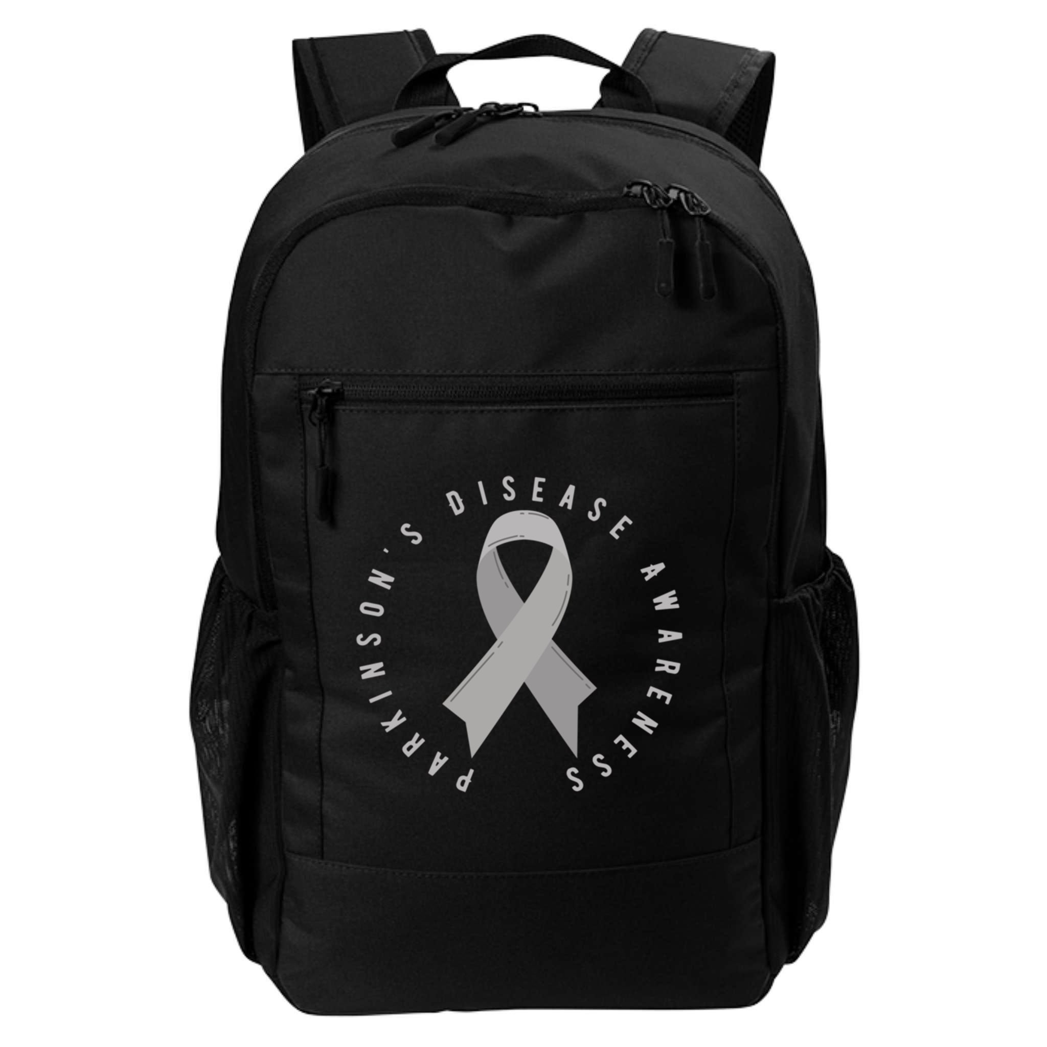 ParkinsonS Disease Awareness Month April Support Wear Grey Great Gift Backpack