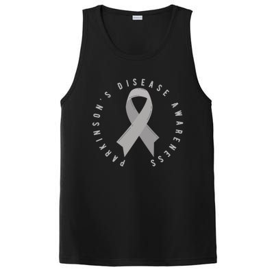 ParkinsonS Disease Awareness Month April Support Wear Grey Great Gift PosiCharge Competitor Tank