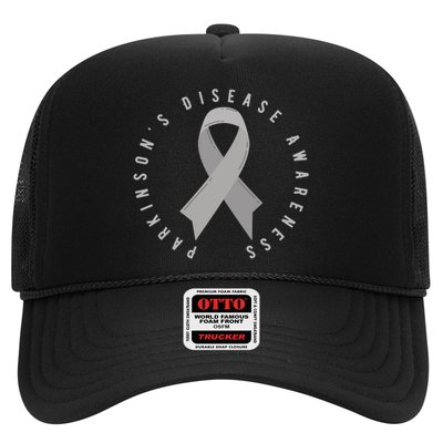 ParkinsonS Disease Awareness Month April Support Wear Grey Great Gift Trucker Hat