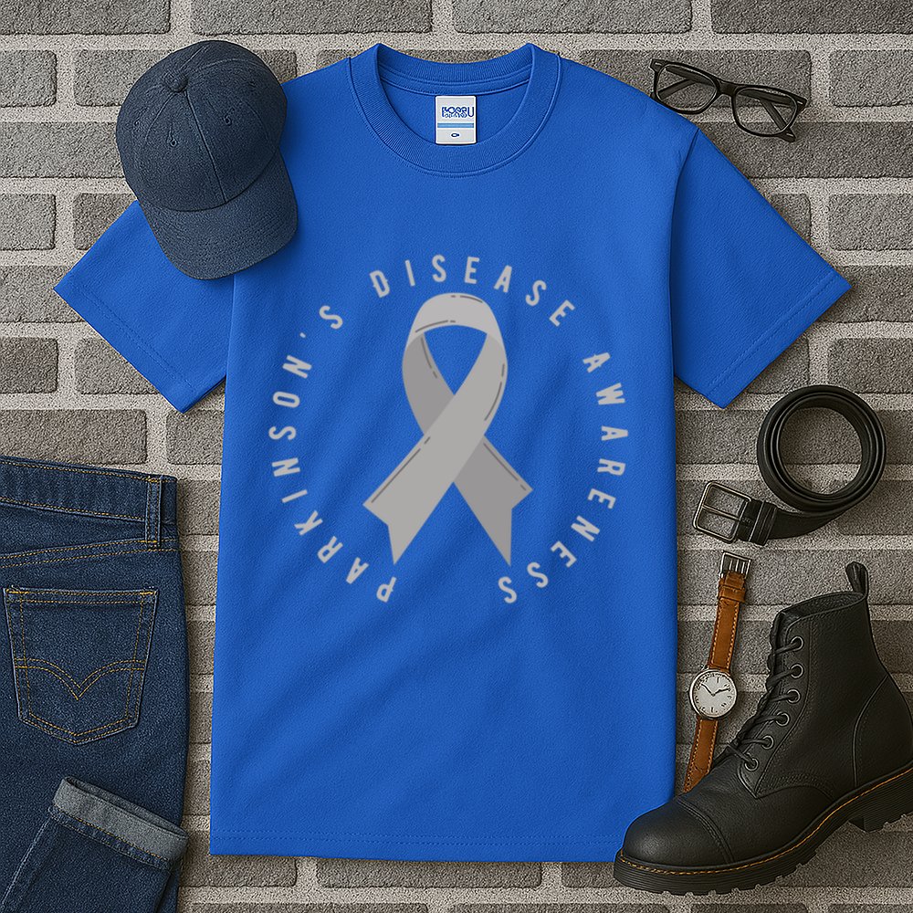 ParkinsonS Disease Awareness Month April Support Wear Grey Great Gift Tall T-Shirt