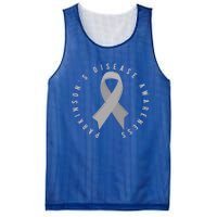 ParkinsonS Disease Awareness Month April Support Wear Grey Great Gift Mesh Reversible Basketball Jersey Tank