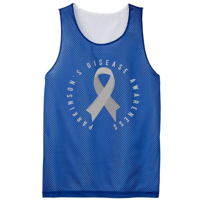 ParkinsonS Disease Awareness Month April Support Wear Grey Great Gift Mesh Reversible Basketball Jersey Tank