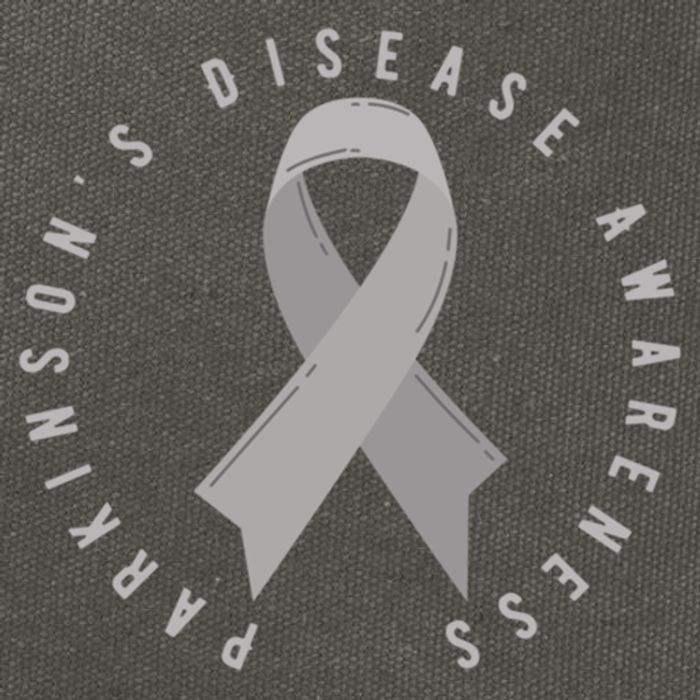 ParkinsonS Disease Awareness Month April Support Wear Grey Great Gift Cotton Canvas Backpack