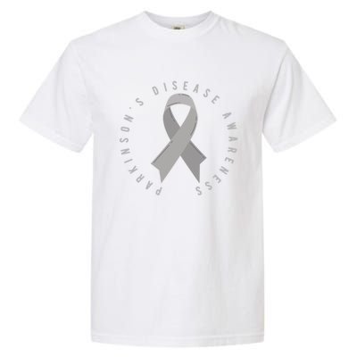 ParkinsonS Disease Awareness Month April Support Wear Grey Great Gift Garment-Dyed Heavyweight T-Shirt