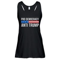 Pro Democracy Anti Trump Ladies Essential Flowy Tank