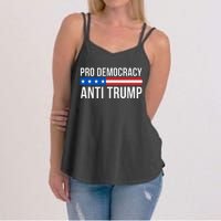 Pro Democracy Anti Trump Women's Strappy Tank