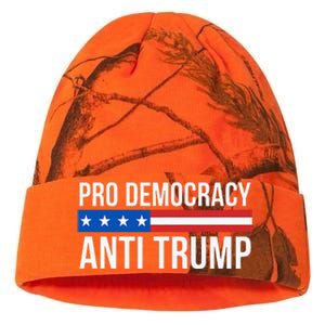 Pro Democracy Anti Trump Kati Licensed 12" Camo Beanie