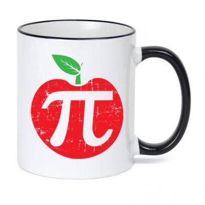 Pi Day Apple Pie Pun 3 14 Cute Math Lover Teacher Baker Gift 11oz Black Color Changing Mug