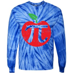 Pi Day Apple Pie Pun 3 14 Cute Math Lover Teacher Baker Gift Tie-Dye Long Sleeve Shirt