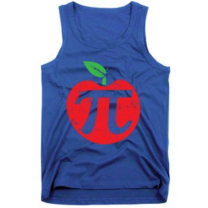 Pi Day Apple Pie Pun 3 14 Cute Math Lover Teacher Baker Gift Tank Top