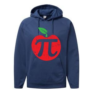 Pi Day Apple Pie Pun 3 14 Cute Math Lover Teacher Baker Gift Performance Fleece Hoodie