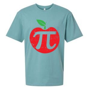 Pi Day Apple Pie Pun 3 14 Cute Math Lover Teacher Baker Gift Sueded Cloud Jersey T-Shirt