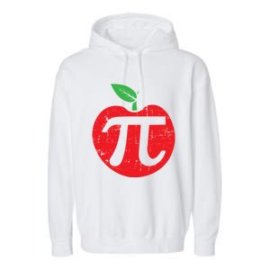 Pi Day Apple Pie Pun 3 14 Cute Math Lover Teacher Baker Gift Garment-Dyed Fleece Hoodie