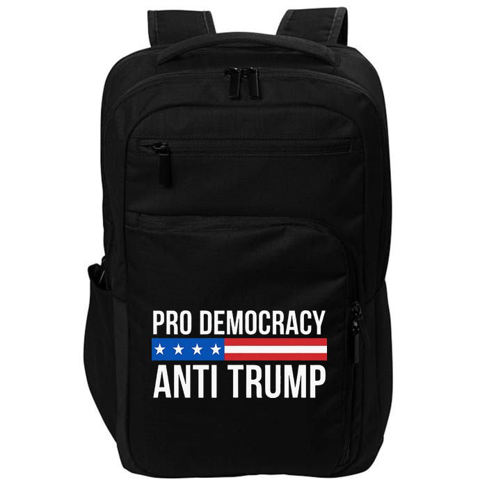 Pro Democracy Anti Trump Impact Tech Backpack